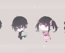 お手軽価格!!1枚絵・立ち絵等描きます 1枚絵・SNSアイコン・立ち絵・サムネ・デフォルメ イメージ10