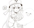 あなただけのためのイラストお描きします モノクロまたはワンカラー、鉛筆風など幅広くペンを使います イメージ1