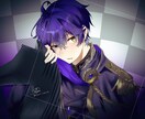 キャラクターデザイン 一枚絵 アイコン描かきます 可愛くかっこいいイラスト!等身からデフォルトまで全て描きます イメージ4