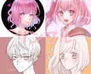 SNSのアイコンを描かせていただきます 自分だけのオリジナルイラストをお求めの方へ イメージ6