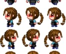 RPGツクールMZ・MV規格の歩行ドット作ります ＲＰＧツクールＭＺ・ＭＶ用のオリジナル歩行ドット作成 イメージ3