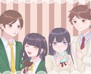あなただけの特別なイラスト描きます キャラクターデザインや構図は相談可能  1週間以内に納品！ イメージ9
