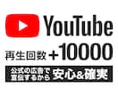 公式YouTube広告で再生回数アップします 最安水準の再生単価1円！ペース調整や複数動画もOK！ イメージ1