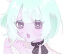 可愛らしいあなただけのアイコンを描きます かわいらしい雰囲気のイラストが得意です！ イメージ1