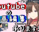 動画編集承ります ～Youtubeを始めたいあなたに！～ イメージ1