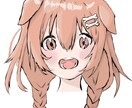 可愛い女の子のイラスト比較的安値で描きます しっかりとした相談で心配不安なし！初めての方も大歓迎！！ イメージ2