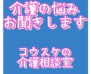 介護の悩みを聞きます 在宅介護や現在行ってる介護で悩んでるお話・愚痴を聞きます。 イメージ1