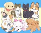 行事に合わせたペットのイラスト描きます 毎月違うテーマでお手ごろ価格！ イメージ4
