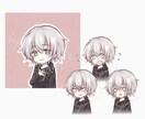 ふわっとやさしい雰囲気のアイコンお描きます 落ち着いた色味なので大人かわいい印象になります♪ イメージ5