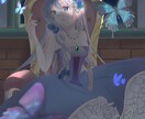 お急ぎ対応あり！アイコンや一枚絵描きます 可愛い女の子に全身全霊で命を吹き込みますよ！！ イメージ2