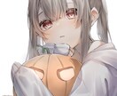 貴方だけのイラスト描きます 可愛くてポップな女の子が得意です イメージ3
