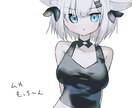 もちもちした女の子のイラスト描きます アイコンや動画のサムネイル等にご利用ください イメージ3