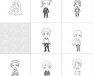 キャラクターをアイコンサイズでお描きします あなたのイメージ描き起こします。こまかな描き分け対応します！ イメージ7