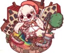 SD デフォルメイラスト制作します ◇SNS用アイコン、立ち絵、グッズ用イラストで制作いたします イメージ4