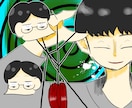 シンプルな似顔絵を描きます シンプルで使いやすい似顔絵を描きます。 イメージ1