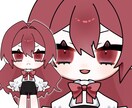 ミニキャラlive2Dモデル制作します 可愛くて高可動域な小さなモデルを制作します。 イメージ3