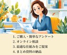 個人事業主様専門｜バックオフィス仕組化相談受付ます オンライン秘書の経験を活かし、貴社のバックオフィスを整理 イメージ4