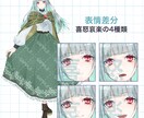 TRPG・ゲーム・配信などの立ち絵を制作します ゲーム・動画・配信・IRIAM・TRPG等で使用できる立ち絵 イメージ4