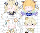 ゆるいSDイラスト描きます SNSで大人気！VTuberさんやプレゼントにも イメージ8