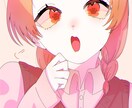 キラキラした可愛い女の子描きます ネットプリントサイズのイラスト描きます イメージ1