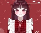 表情差分9種付き！着物メイド女の子販売いたします 【値下げ】最短即日納品！すぐにご使用いただけます イメージ4