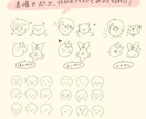 ほっこりかわいいオリジナルラインスタンプ作成します ペットや似顔絵をオリジナルのラインスタンプにしませんか？ イメージ3
