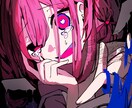 ダークなイラスト描きます 暗く悲しい雰囲気のイラストを描きます イメージ3