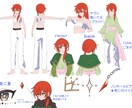 あなたの物語に寄り添うファンタジーキャラを描きます 世界観・設定のご相談を大切に、オリキャラを丁寧に制作します イメージ8