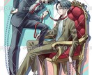 男性キャラのイラスト制作します 観賞用からSNS用まで様々な用途に合わせたイラスト制作します イメージ3