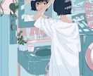 アイコン、サムネ、宣伝用などご対応いたします 書き込み多めのあなたに合ったイラストをお届け致します✨ イメージ7