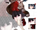 立ち絵をお描きします ✧ゲーム/動画内キャラ/TRPG/配信待機画面など✧ イメージ1