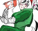食べ物スイーツ×可愛い女の子SNSアイコン描きます 版権キャラクターは各公式ガイドラインに従います。 イメージ2