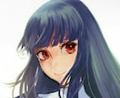 SNS等のアイコンで使える女の子のイラスト描きます アニメゲームなどサブカルに興味のある方へ イメージ4