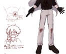 キャラクター全身立ち絵描きます TRPGなどに使えます。男女両方◯ イメージ7