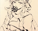 漫画風白黒イラスト作成致します 力強くメリハリのついたイラストをお求めの方は是非！ イメージ4