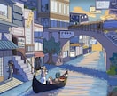かわいいデフォルメ背景イラストを制作します Webページ・配信・ゲーム・TRPG・サムネ・待機画面など イメージ2