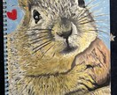 虹の橋を渡った大切なペット様の似顔絵を作成します 天国へ旅立ったペット様の似顔絵を描きます イメージ4