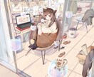 二次元アニメ画像お描します 自分に必要なキャラクターイメージに合わせて作る イメージ2