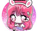 お目目がキラキラな可愛いsnsアイコンを提供します ファンシーでカラフルでキュート！ イメージ1