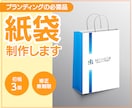 ブランドを引き立てる紙袋を制作します デザイン塾講師兼務／実績200件以上！／総合評価4.9以上 イメージ1
