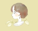 エモくてオシャレ！オリジナルイラスト描きます 柔らかタッチなアイコンで雰囲気も優しく＊ イメージ1