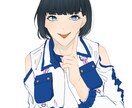 SNSアイコン作成致します 鉛筆の線画にパキッとした塗りが得意です。 イメージ1