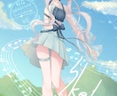 温かみのあるイラスト描きます 1枚絵やアイコン、グッズ用、MV用等、幅広く描きます！ イメージ3