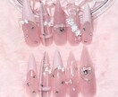 激カワ♡ネイルチップお作りします 指先をドレスアップしませんか‪‪❤︎‬ イメージ2