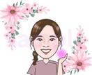 5組様限定価格！印象アップする似顔絵お描きします 優しい手描き風タッチ⭐︎今だけ基本料金1000円 イメージ7