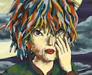 アナログな絵画風のイラストを描きます 主に人物画。自然の風景画も少し。 イメージ1