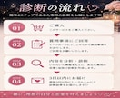 女性限定♡恋愛×垢抜け診断します あなたの魅力と変えるべきポイントを個別分析 イメージ3
