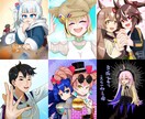 アイコン、立ち絵、三面図までキャライラスト描きます オリジナルから版権まで、あなた好みのキャライラスト描きます イメージ6