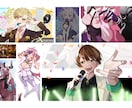 目を引く一枚絵を作成します 最短2週間納品・報連相迅速・華やか＆儚いイラストが得意 イメージ6