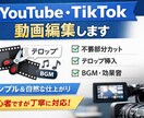 色々な動画編集いたします 動画編集しますYouTube・TikTok対応シンプル&丁寧 イメージ1